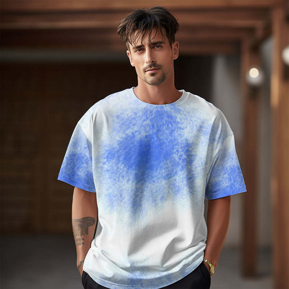 Couple's Tie-Dye T-shirts for Summer Unisex Tie Dye T-shirts