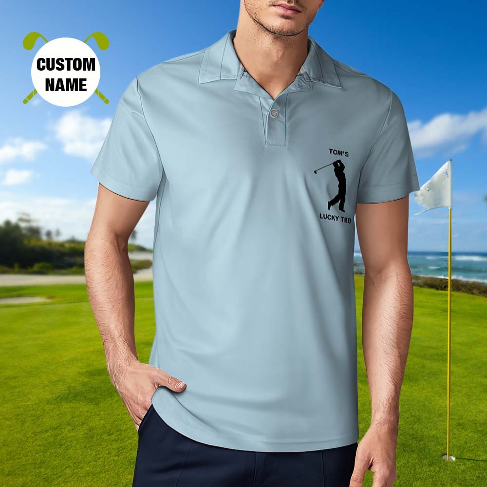 Men's Custom Polo Shirt Personalized Golf Shirts
