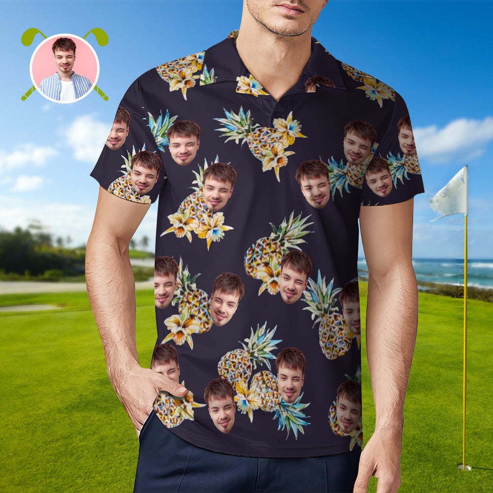 Men's Custom Polo Shirt Personalized Golf Shirts