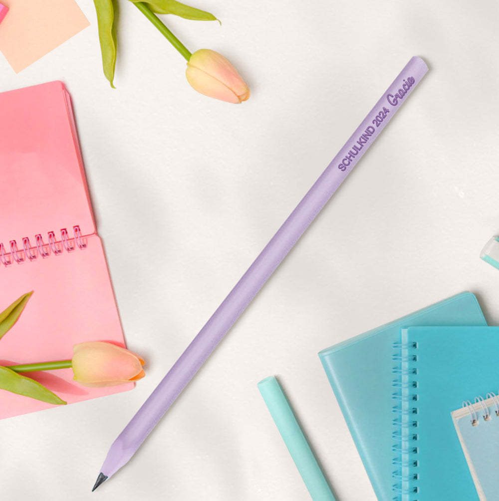 Personalized Pencil Custom School Supplies School Enrollment Back to School Gift for Children - SantaSocks