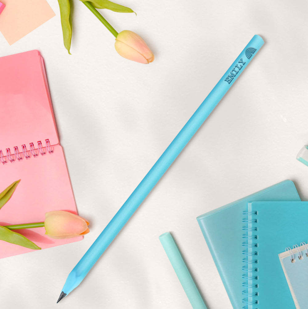 Personalized Pencil Custom School Supplies School Enrollment Back to School Gift for Children - SantaSocks