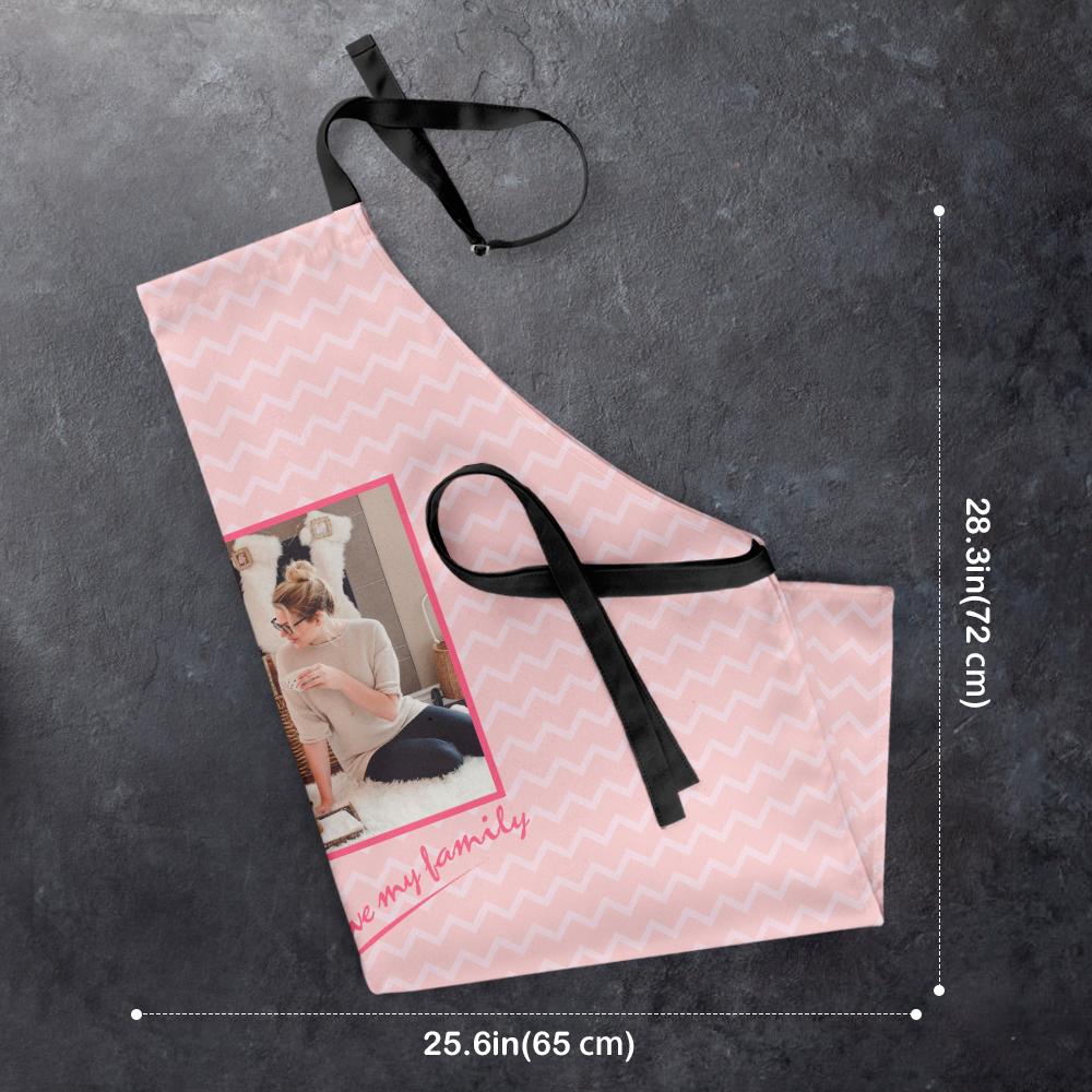 Custom Apron Photo Apron  Kitchen Apron Gifts for Family