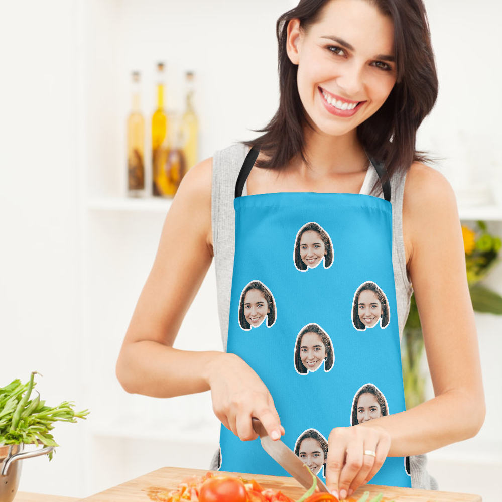 Custom Face Apron Colorful