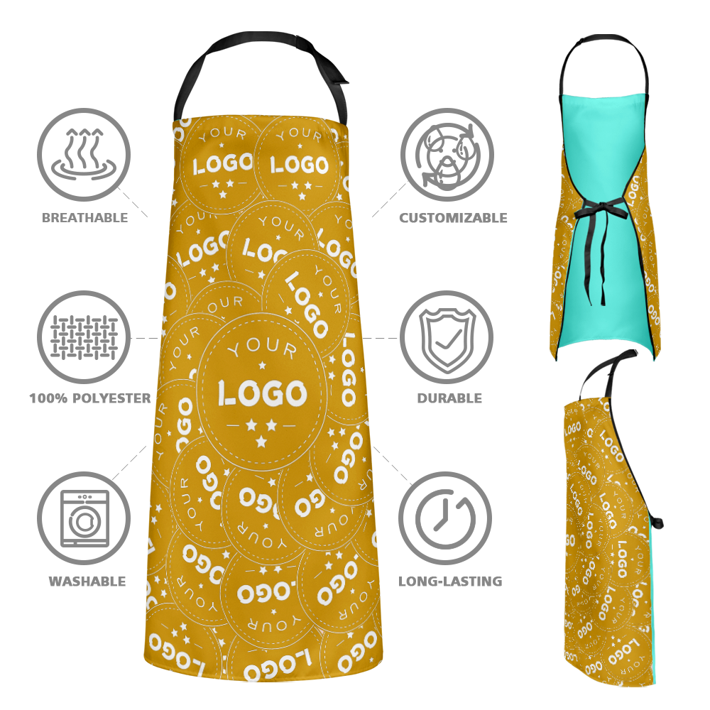 Custom Logo Kitchen Apron Business Gifts Apron - Mash Big Logo