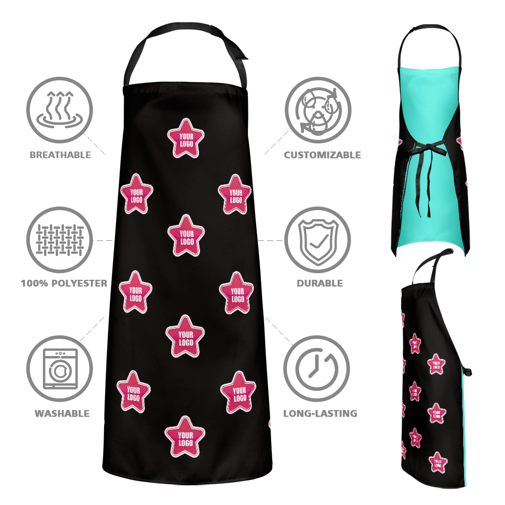 Custom Logo Kitchen Apron Business Gifts Apron - Star