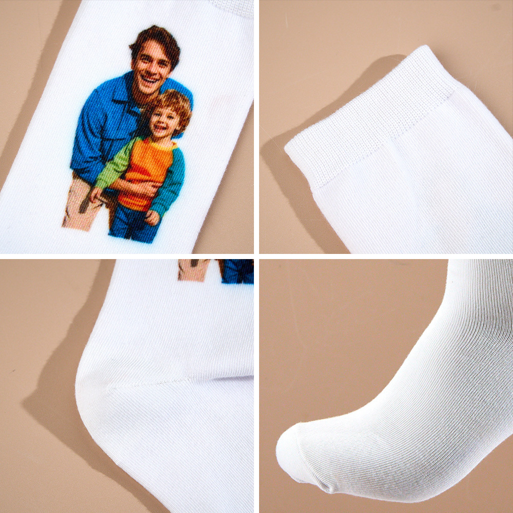 Custom Socks with Photo Christmas Gifts Women Socks Personalized Pets Picture Socks Gift Custom Pets Lover Gifts for Men Socks - SantaSocks