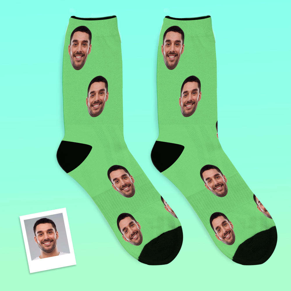 Custom Socks Best Gift - Put Any Face on Socks