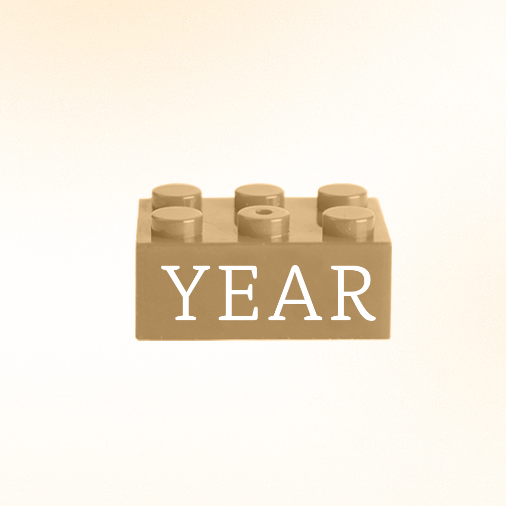 Building Block Gifts Custom Text Induction Gift Company Age Building Blocks Multi-Color Different Size Building Block Gifts