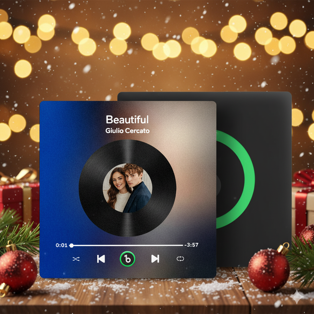 Customized Album Fridge Magnet Personalized Music Fridge Magnet Can Play Songs 