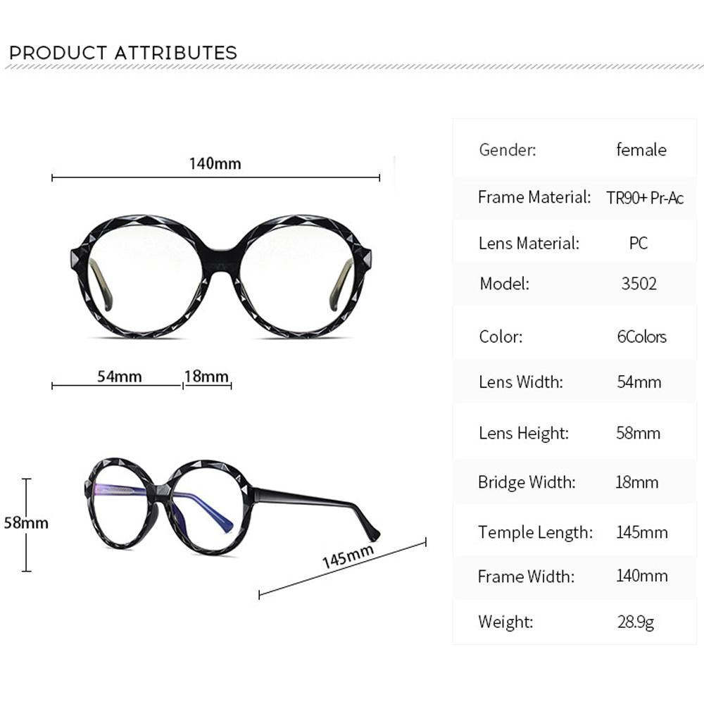Mori - Fashion Blue Light Blocking Computer Reading Gaming Glasses - Transparent Champagne