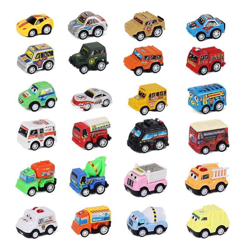Christmas Pull-Back Car Advent Calendar 2025 – 24 Days Countdown Toy Blind Box for Kids, Surprise Vehicle Set, Holiday Gift Idea