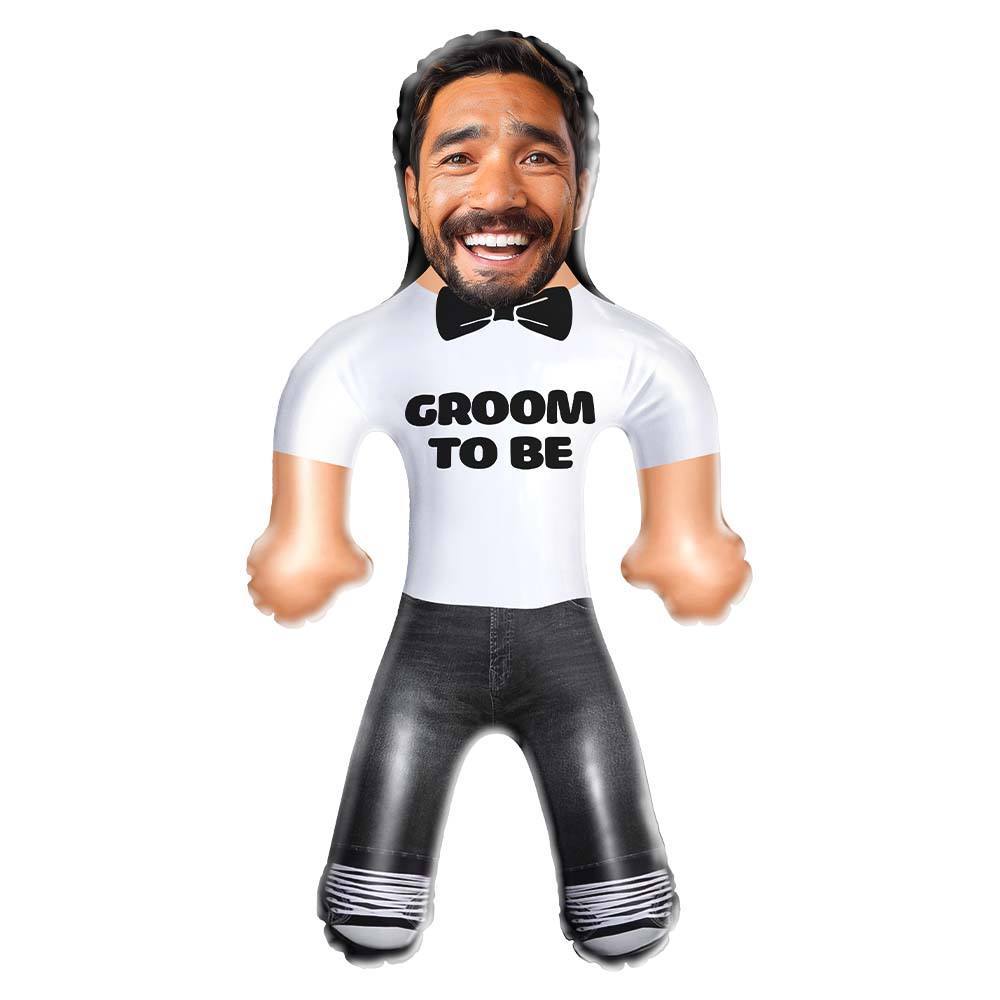 Personalized Groom to Be Blow Up Dolls Custom Funny Inflatable Doll for Wedding Gift - SantaSocks