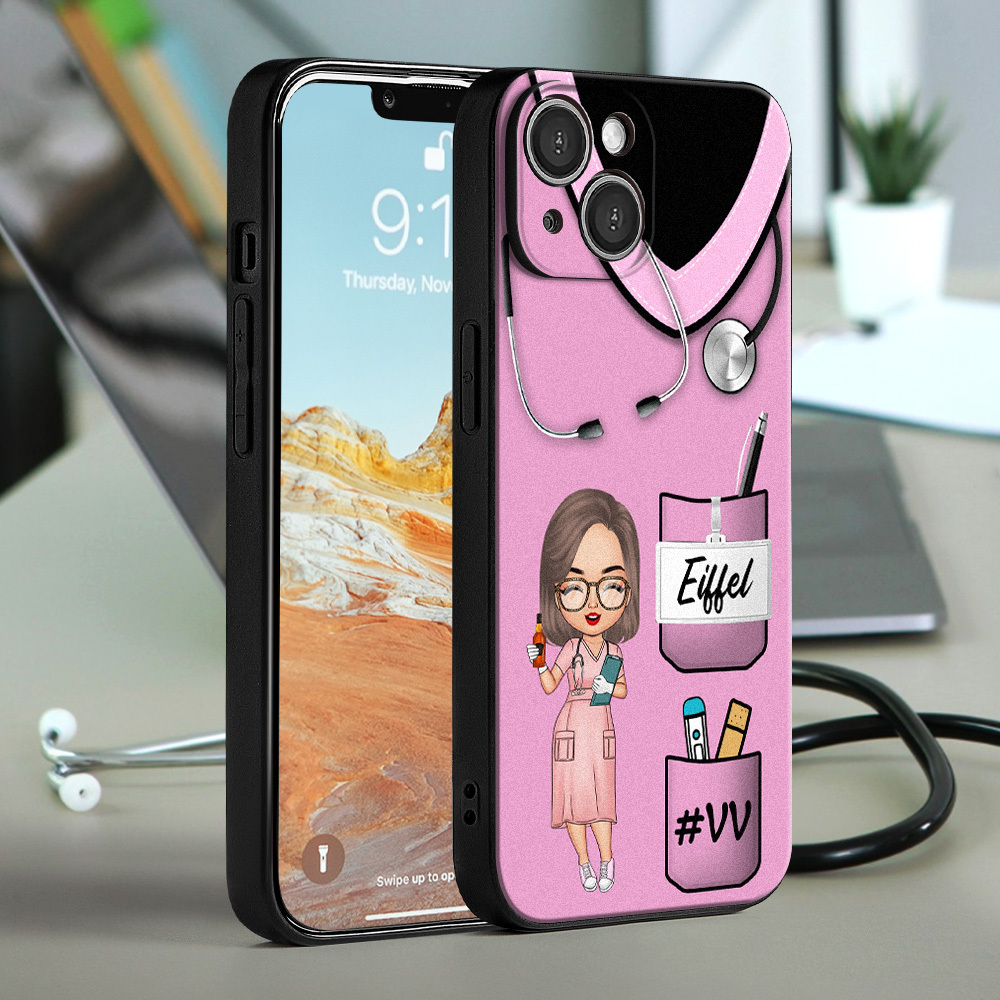 Custom Phone Case Photo Protective Phone Case Birthday Nurses Day Gift For Nurse