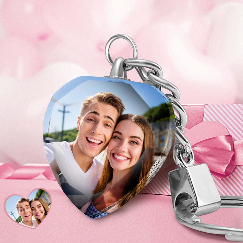 Custom Crystal Keychain Gift For Him LGBT Gifts