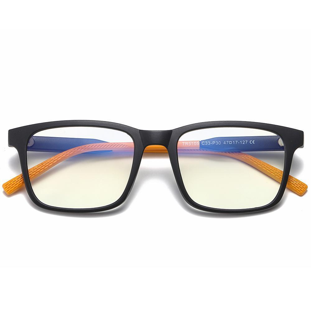Elves - Kids Blue Light Blocking Computer Reading Gaming Glasses-Matte Black