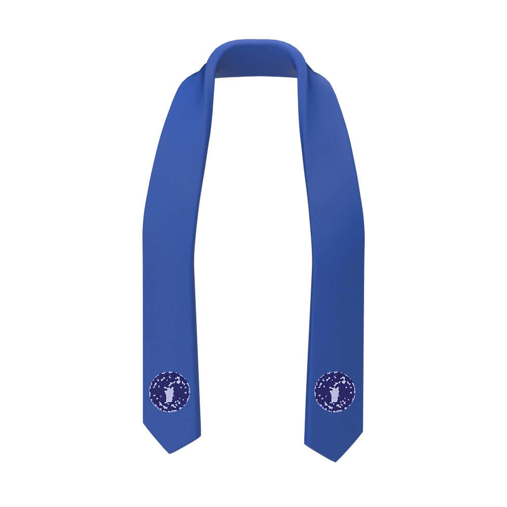 SVP-51 Blue Graduation Stole - SantaSocks
