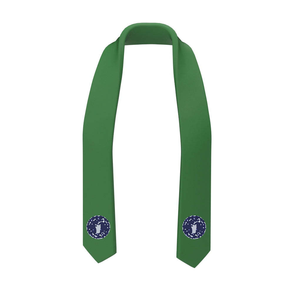 SVP-54 Green Graduation Stole - SantaSocks
