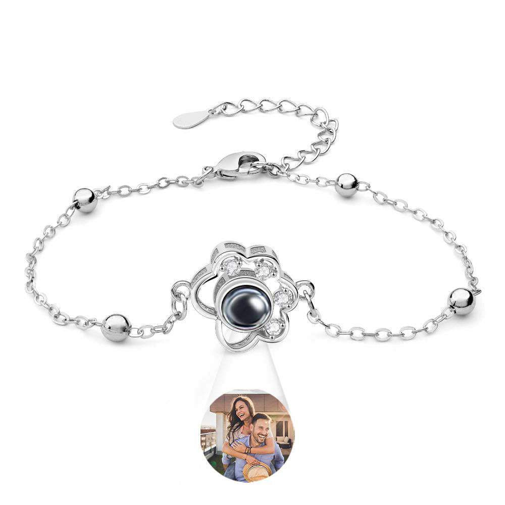 Custom Projection Bracelet Animal Footprint Cute Present for Pet Lover - SantaSocks