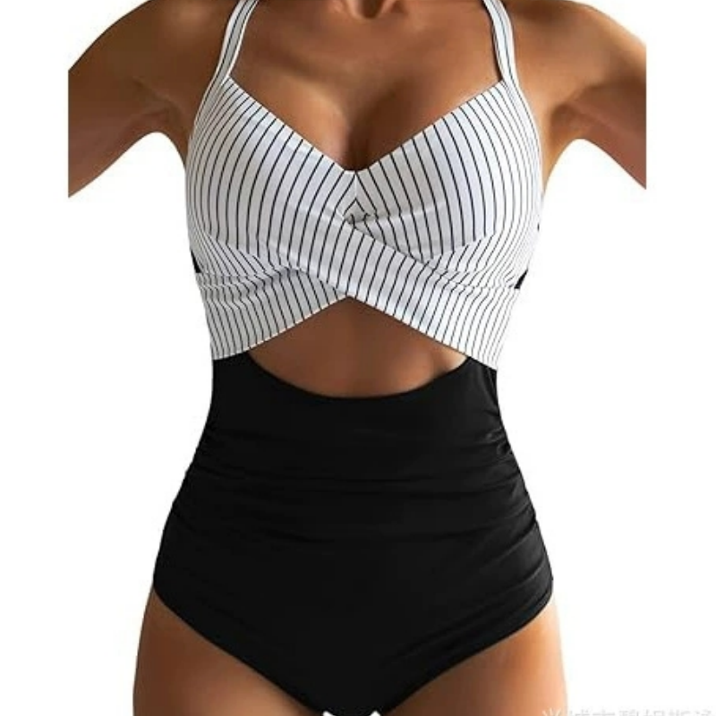 Women Sexy Bikini Beach Swimsuit One-Piece Swimsuit Sexy Hollow Women'S Swimsuit Backless Tight-Fitting Bikini