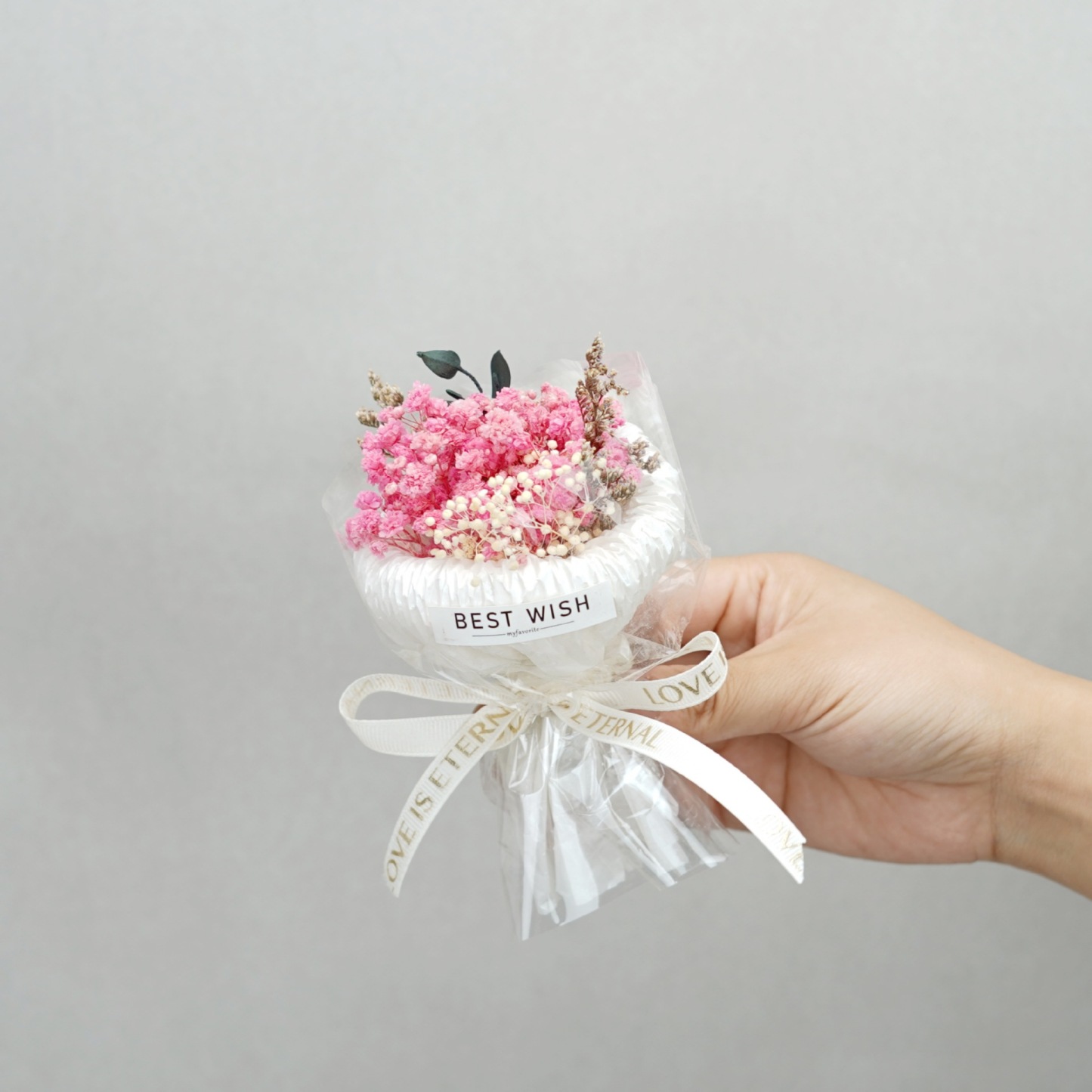 Mini Pocket Flower Bouquet Soap Rose & Sunflower Preserved Gift with Clear Box Birthday Valentine Gift