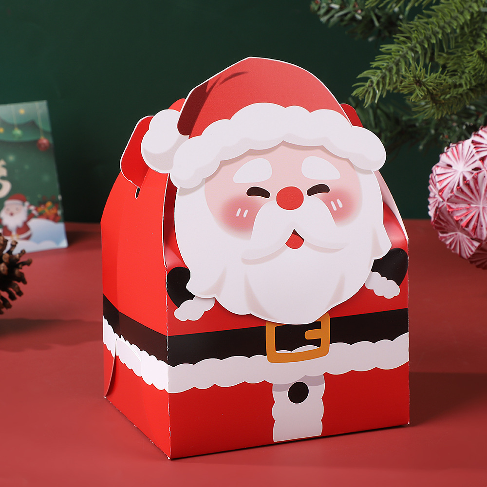 Christmas Hand-held Gift Box Santa Claus 10x12x16cm