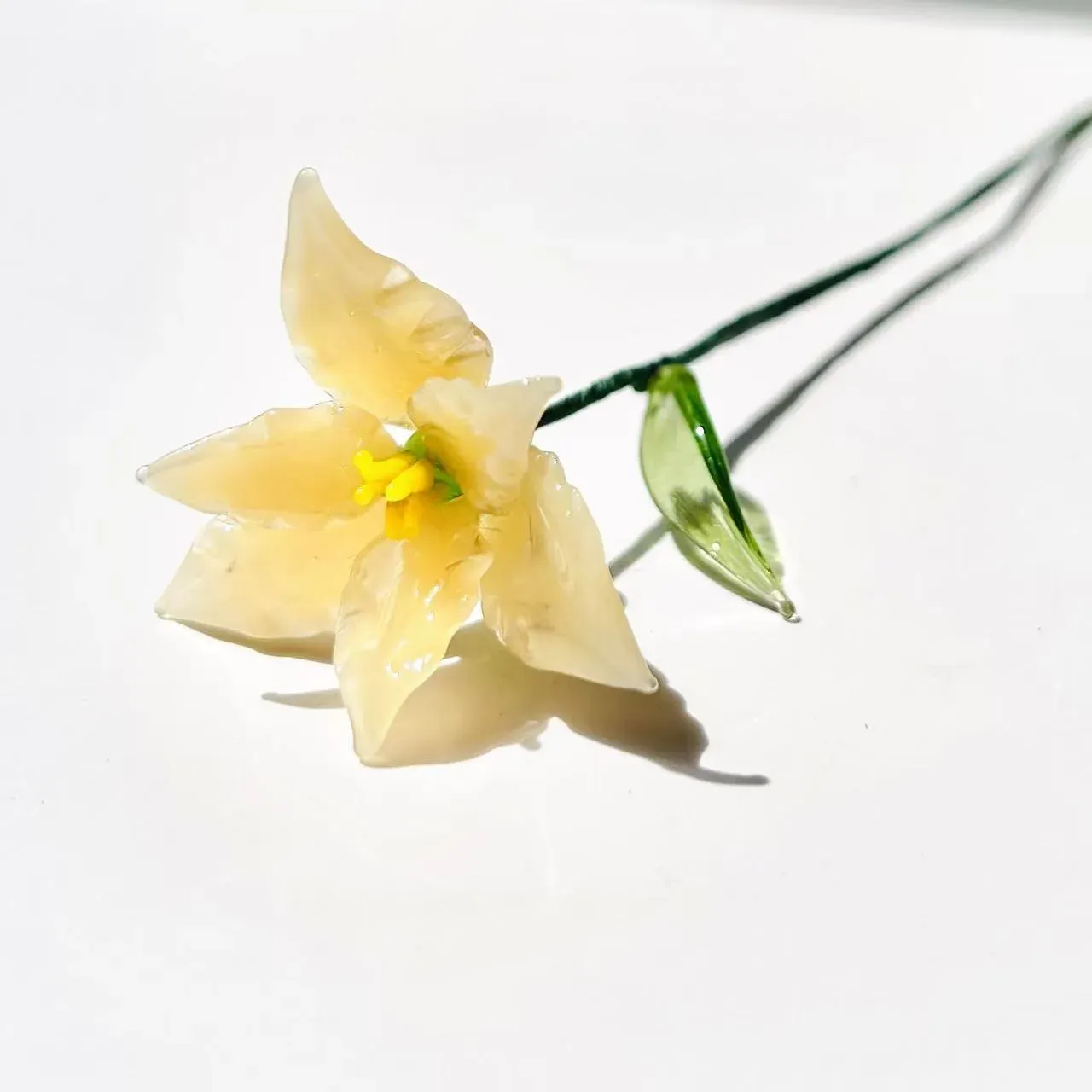 Custom Glass Birth Month Flower Gift For Mom Grandma Mother's Day Gift