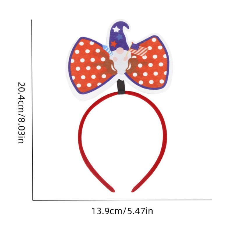 12 Pcs Independence Day Headband Party Accessories Favors Decorations for 4th of July - SantaSocks