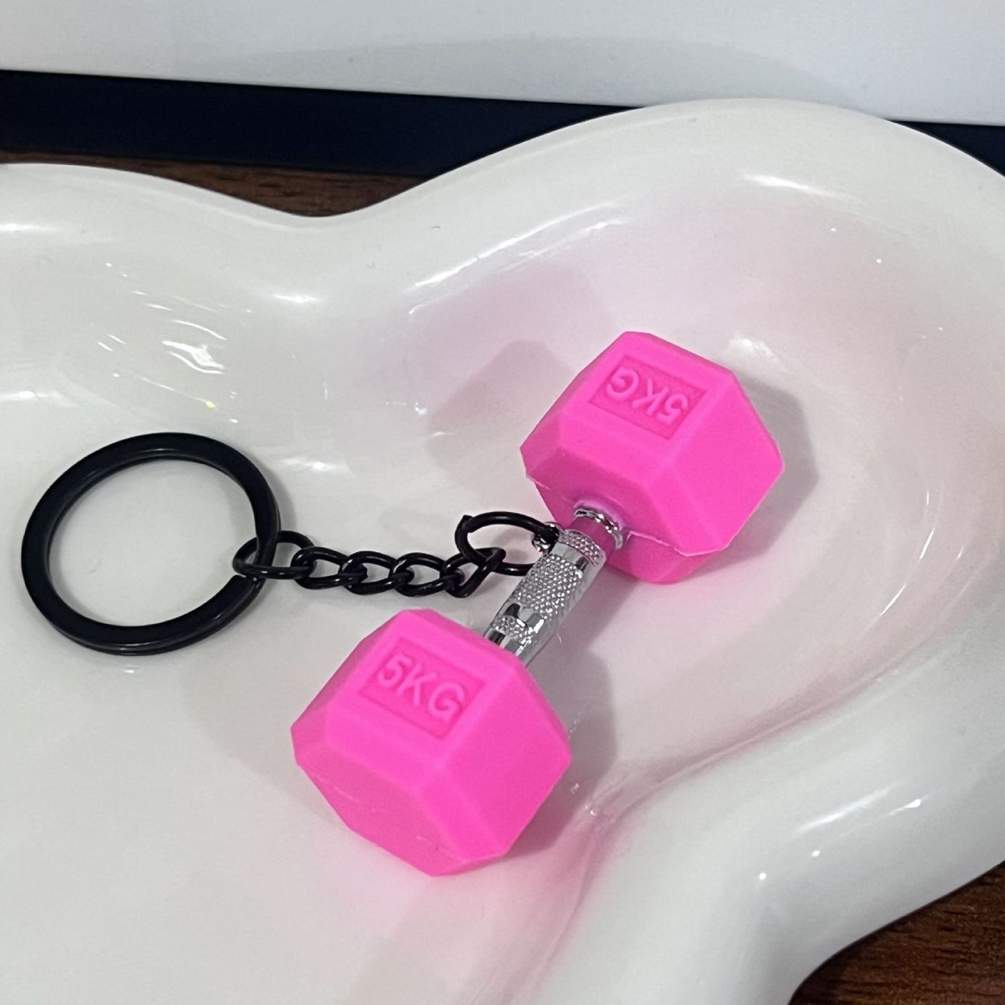 Weightlifting Dumbbells Keychain Accessories Equipment Mini Keychain