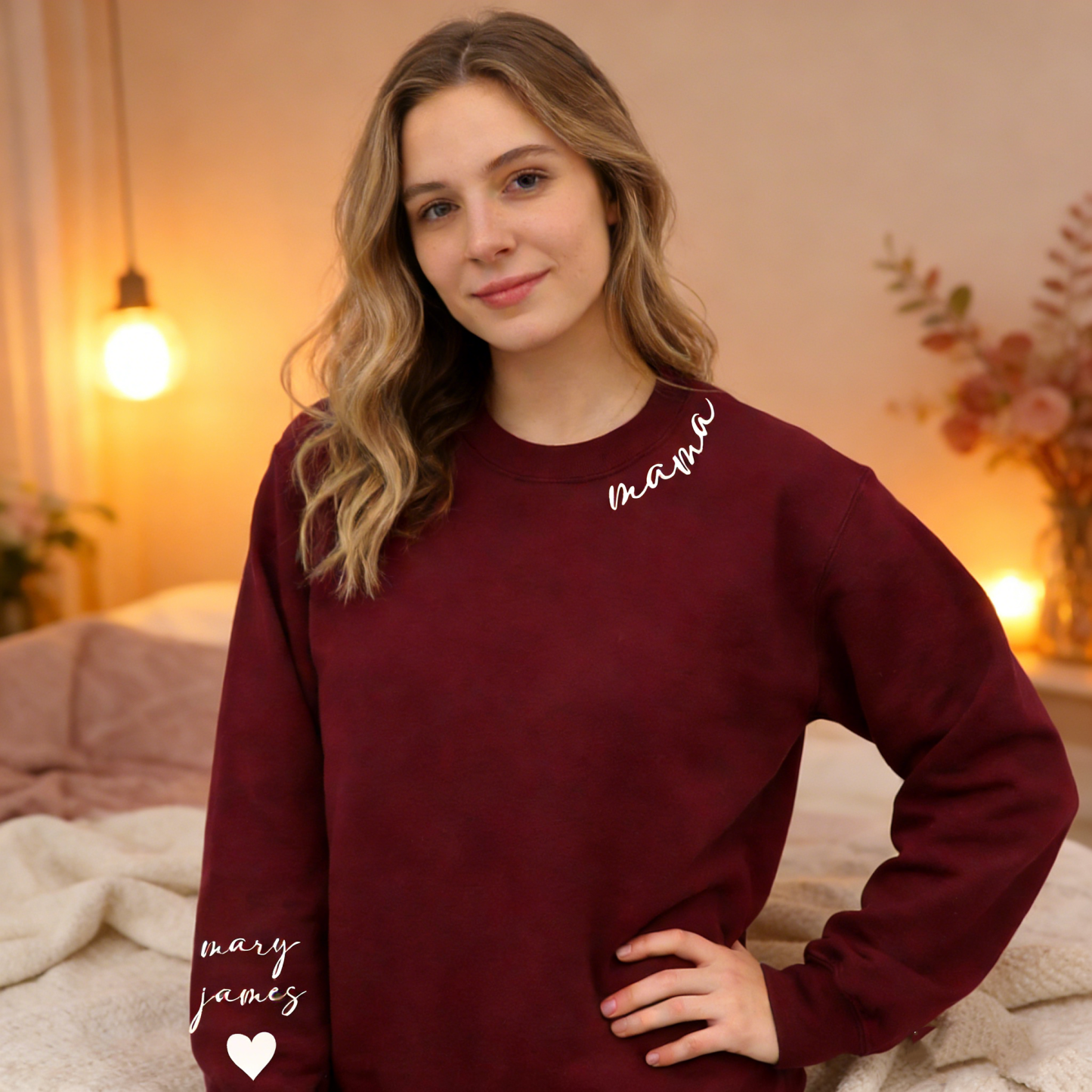 Mother’s Day Gift Custom Mama Sweatshirt