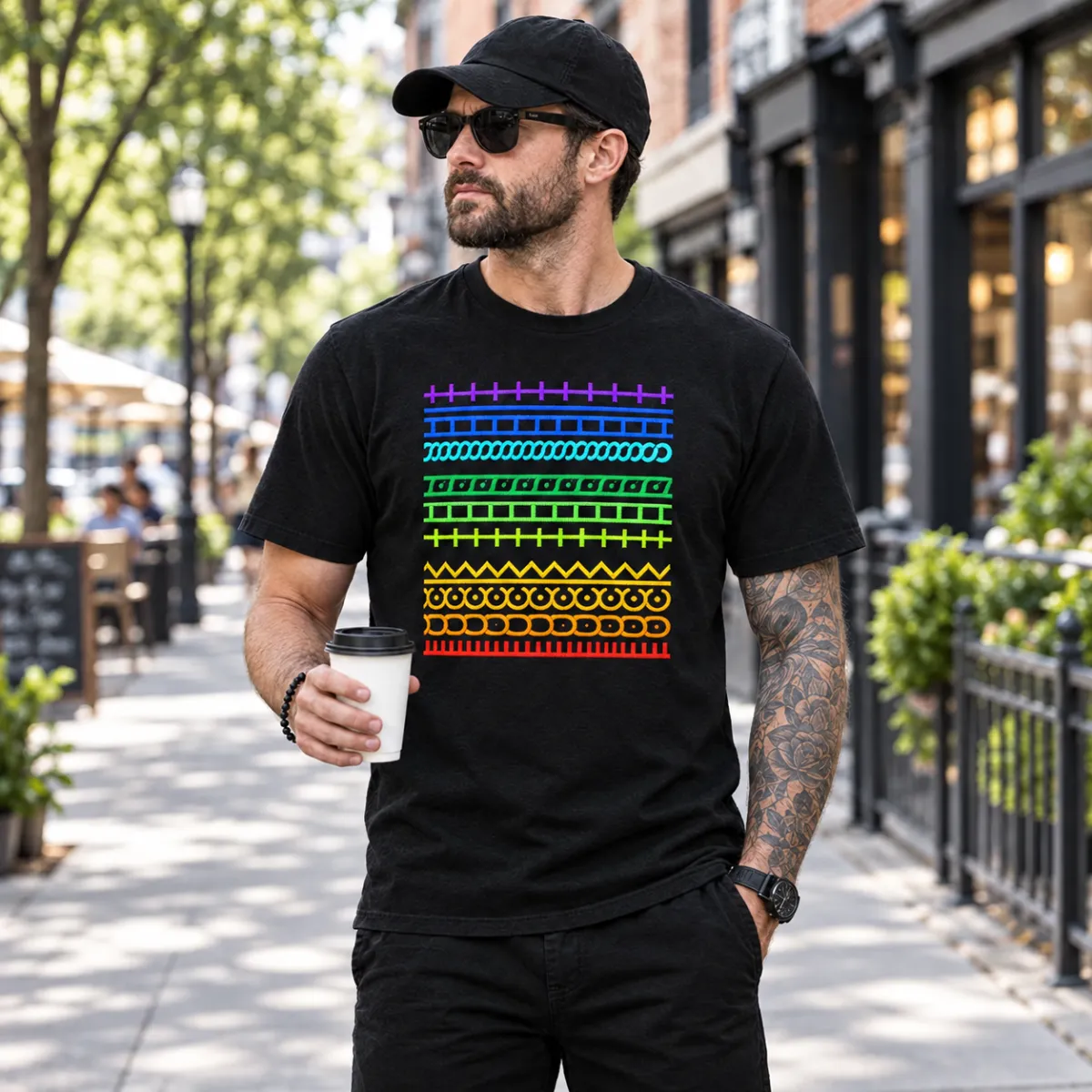 Personalized Hidden Message T-Shirt – Funny Custom Text Tee, Unique Gift for Friends and Coworkers