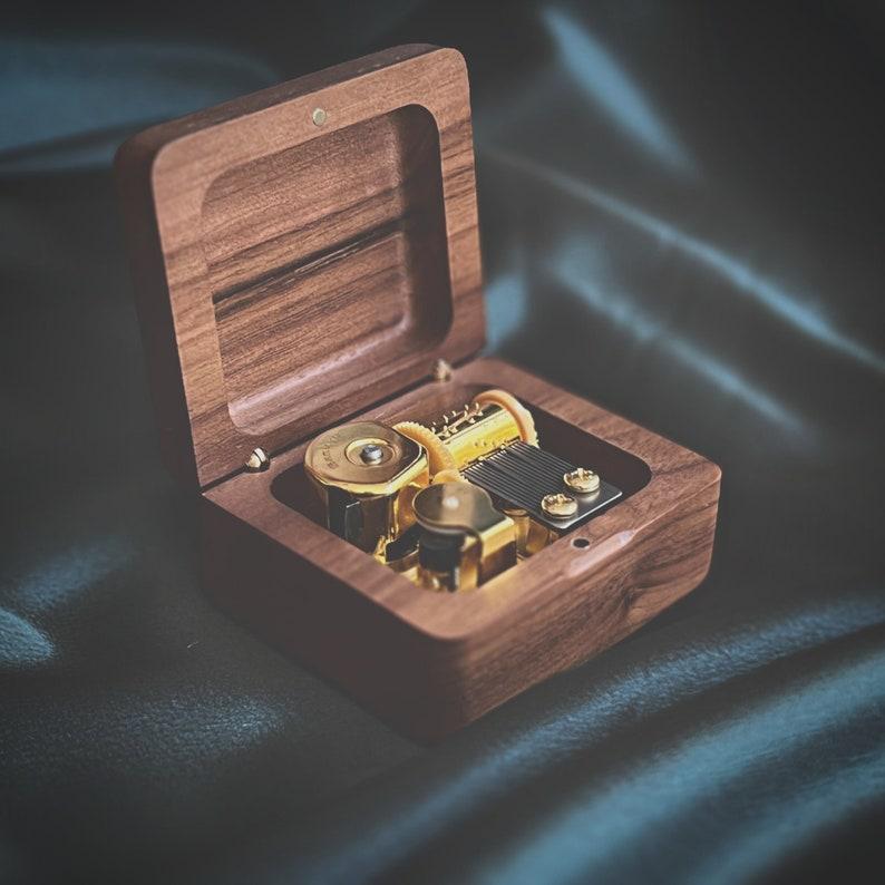 Mom Dictionary Definition Engraved Music Box Personalized Wooden Music Box