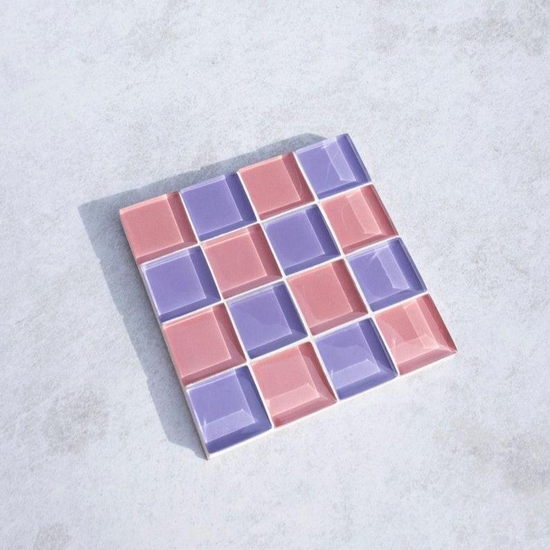 Glass Tile Coaster | Handmade Drink Coaster | Square Coaster | Housewarming Gift | Gift for Her | Gift for Him | Birthday Gifts