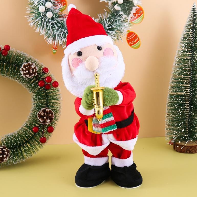 Singing and Dancing Christmas Tree Toy – 40cm Light-Up Plush Electric Christmas DecorationSinging and Dancing Christmas Tree Toy – 40cm Light-Up Plush Electric Christmas Decoration