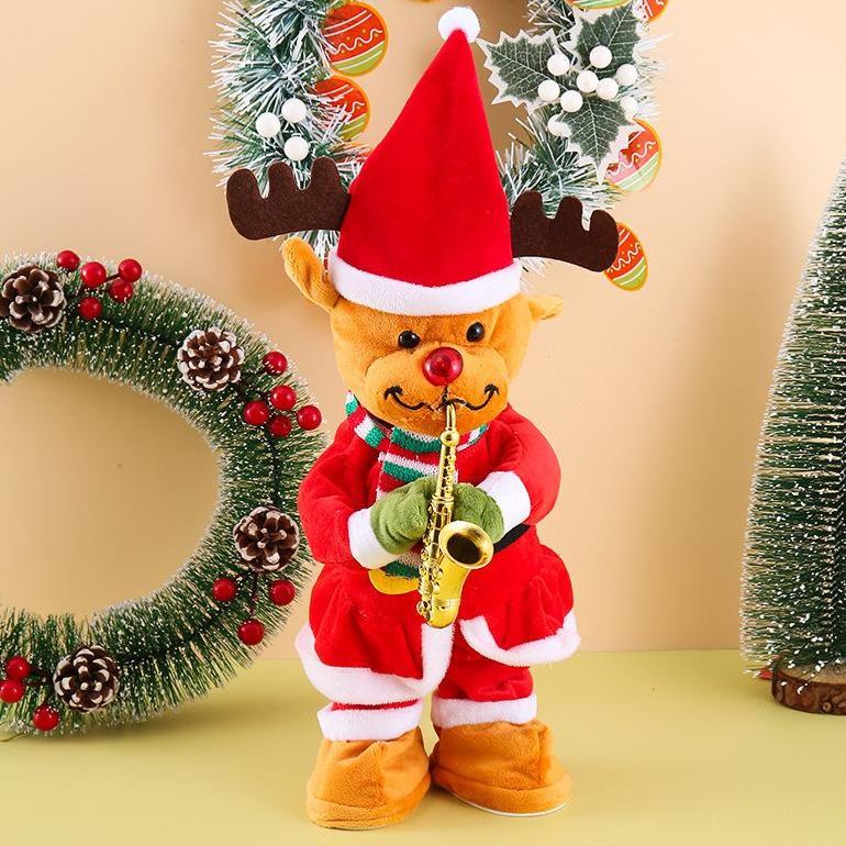 Singing and Dancing Christmas Tree Toy – 40cm Light-Up Plush Electric Christmas DecorationSinging and Dancing Christmas Tree Toy – 40cm Light-Up Plush Electric Christmas Decoration