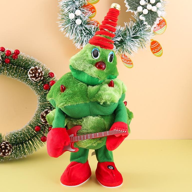 Singing and Dancing Christmas Tree Toy – 40cm Light-Up Plush Electric Christmas DecorationSinging and Dancing Christmas Tree Toy – 40cm Light-Up Plush Electric Christmas Decoration