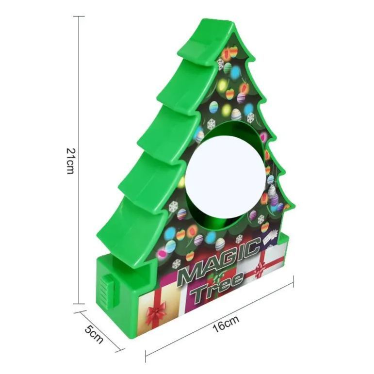 TreeMendous Christmas Ornament Decorating Kit – DIY Spinning Ornament Maker for Kids, Battery Operated (Batteries Not Included)