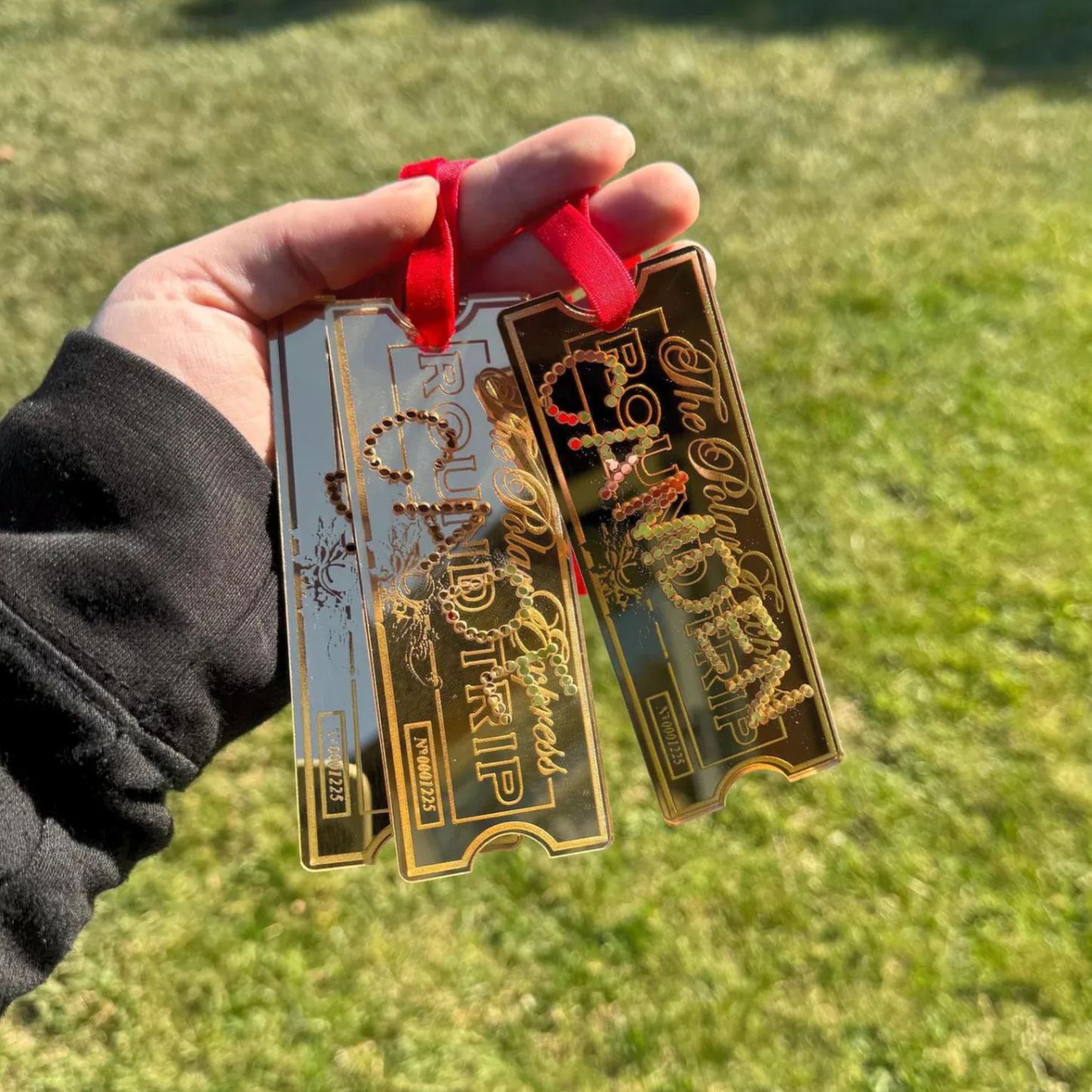 Polar Express Ticket, train ticket, polar express ornament, Christmas ornament, the polar express