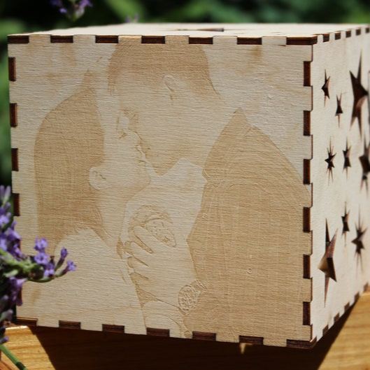 Personalized Gift for Her, Birthday Gifts for Girlfriend, Year Anniversary Gift for Girlfriend, Romantic Magic Photo Music Box Gift for Her