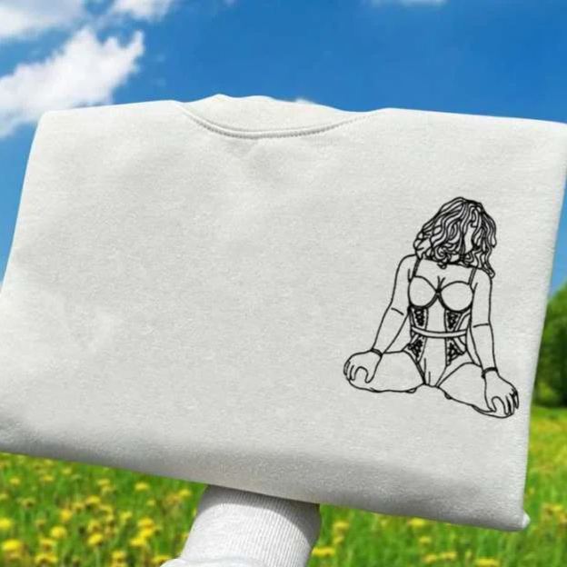 Spicy Custom embroidered Hoodie-Romantic Anniversary Keepsake Gift