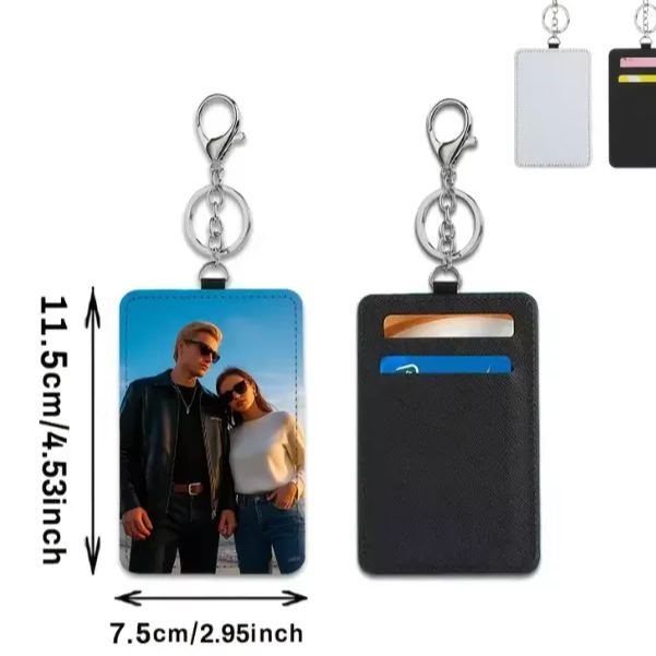 Custom Photo Card Holder, Suitable For Friends And Family, Customised Unique Gift, A Personalised Gift Cherished In The Heart. - SantaSocks