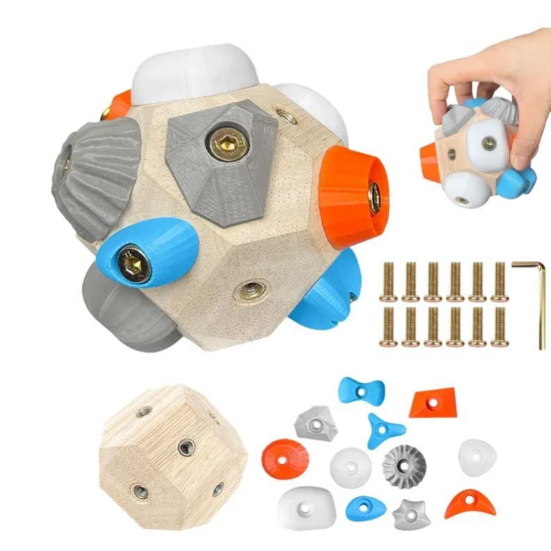 Handcrafted Climbing Block Climbing Grip Trainer