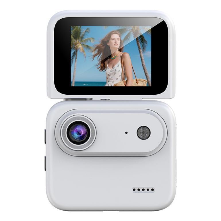 Y360 4K Sports Action Camera Chest Mount Cycling Camera with Flip Screen, Anti-Shake Stabilization