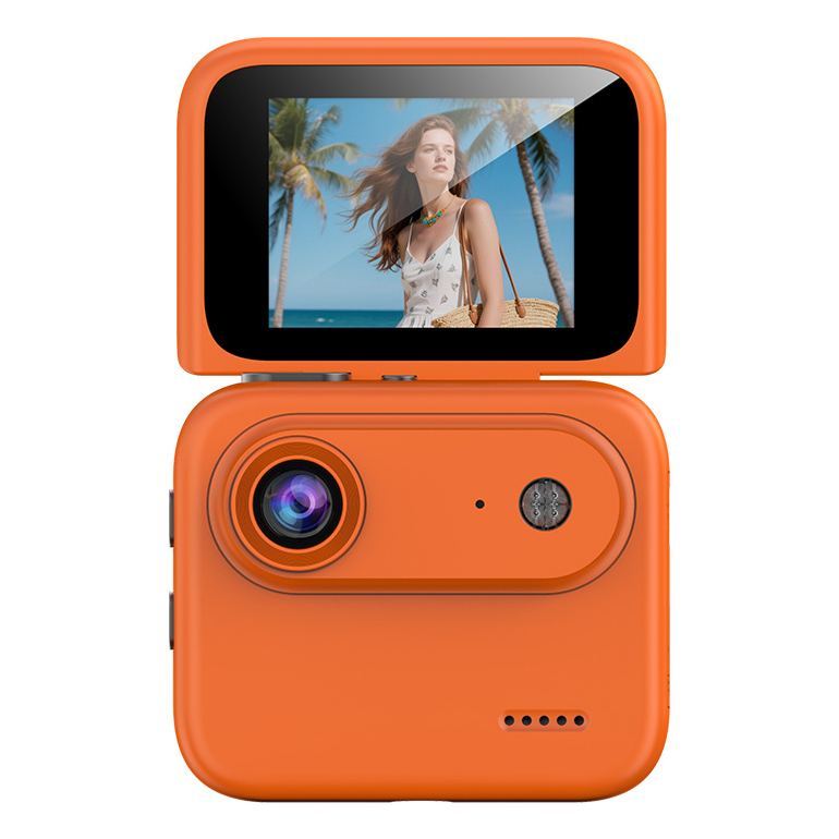 Y360 4K Sports Action Camera Chest Mount Cycling Camera with Flip Screen, Anti-Shake Stabilization