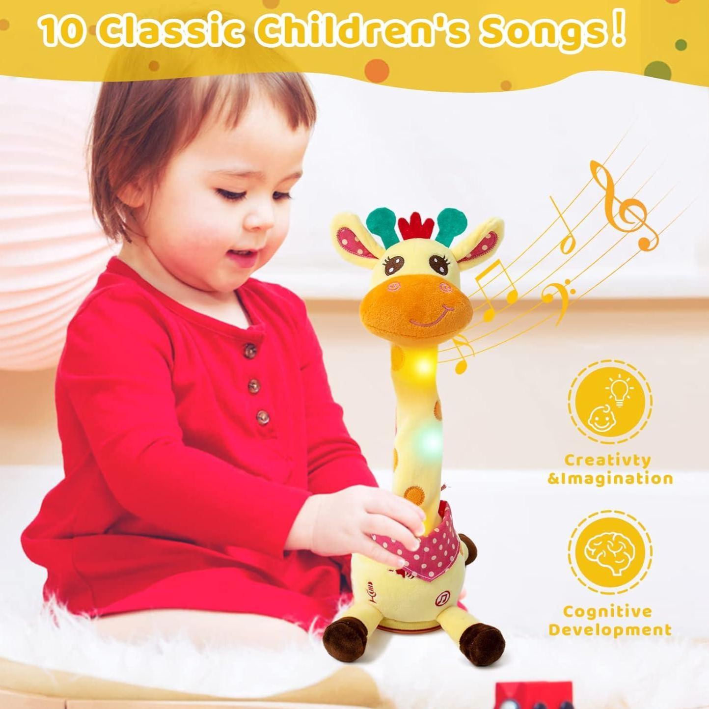 Nursery Rhymes Singing Dancing Animal Plush - SantaSocks