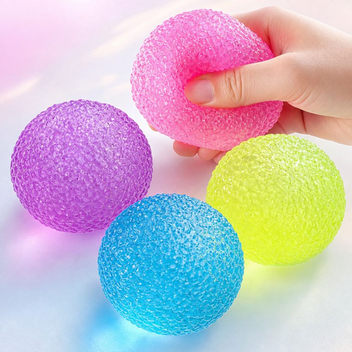 Malt Candy Squishy Stress Ball, Soft TPR Slow Rising Fidget Toy, Candy Texture Squeeze Toy, Sensory Stress Relief Toy