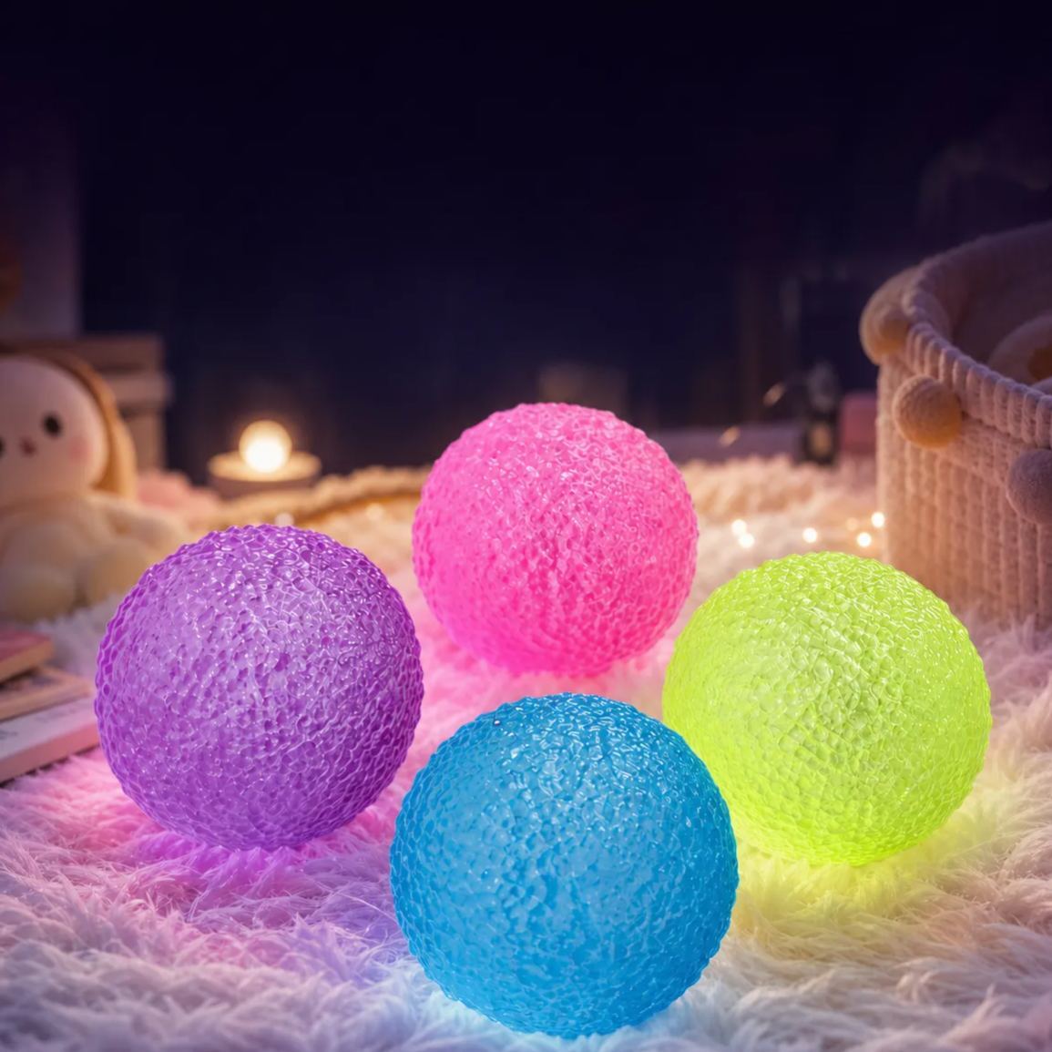 Malt Candy Squishy Stress Ball, Soft TPR Slow Rising Fidget Toy, Candy Texture Squeeze Toy, Sensory Stress Relief Toy - SantaSocks