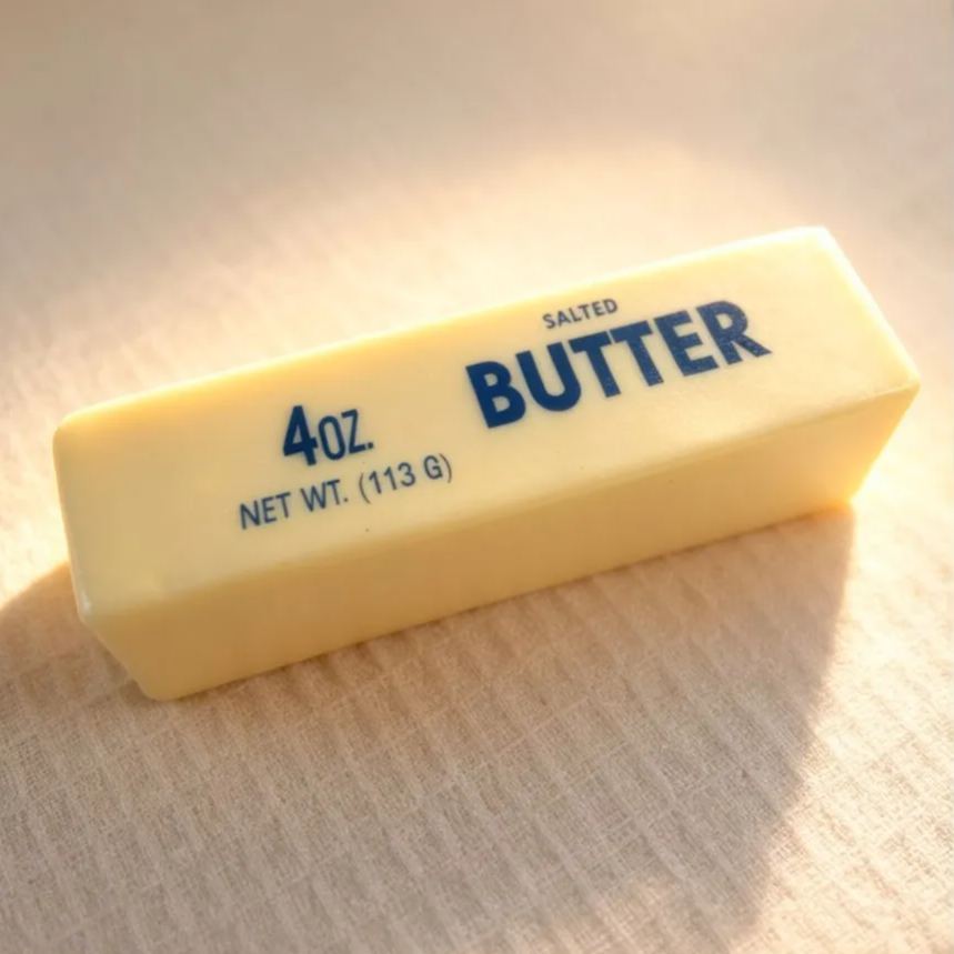 Butter Stick Squishy Toy, Colorful Printed PU Slow Rising Stress Relief Toy, Soft Squeeze Fidget Toy, Realistic Butter Shape Sensory Toy