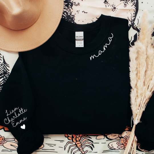 Mother’s Day Gift Custom Mama Sweatshirt