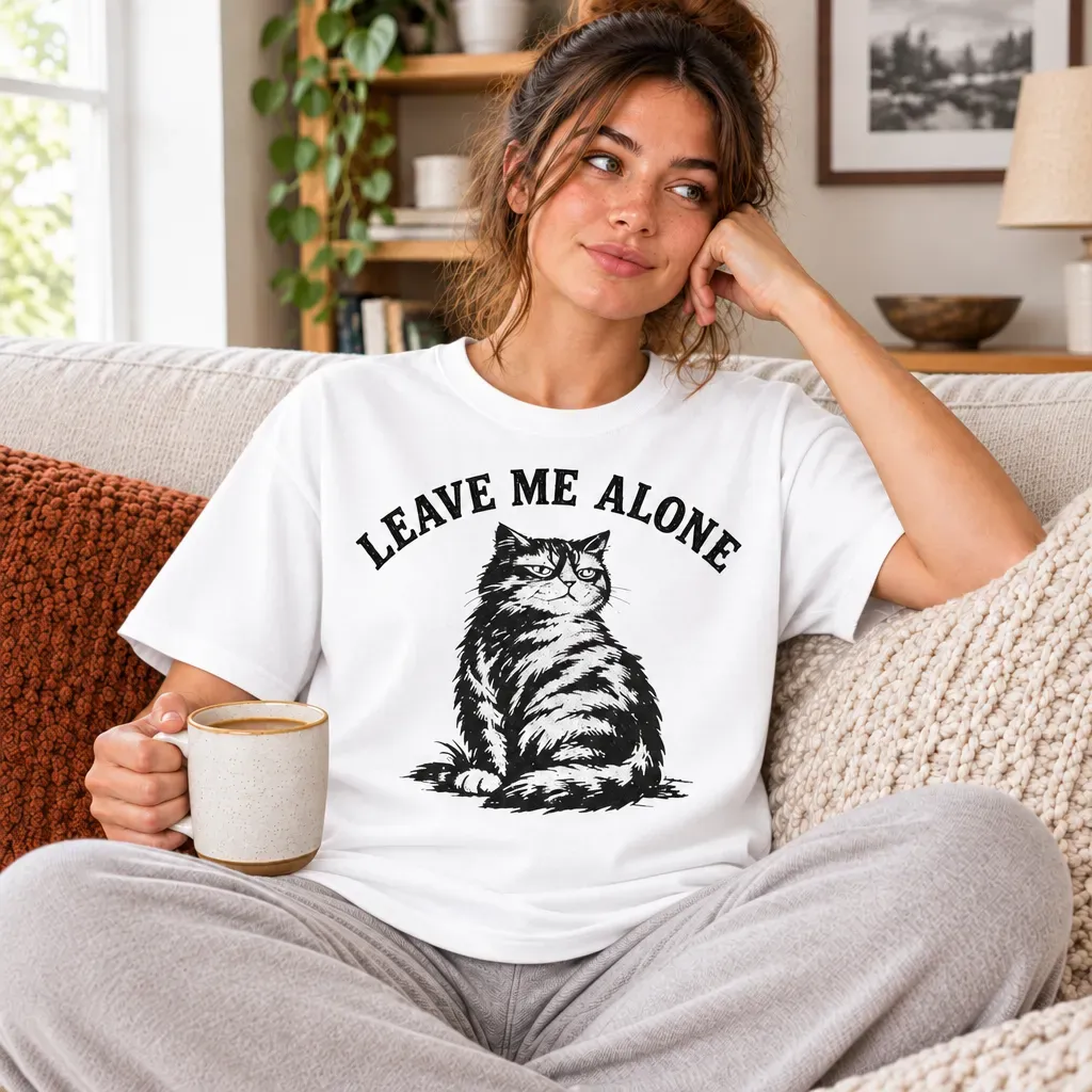Tabby Cat T-Shirt – Bold Graphic Tee for Cat Lovers, Activists & Supporters, Statement Gift for Holidays