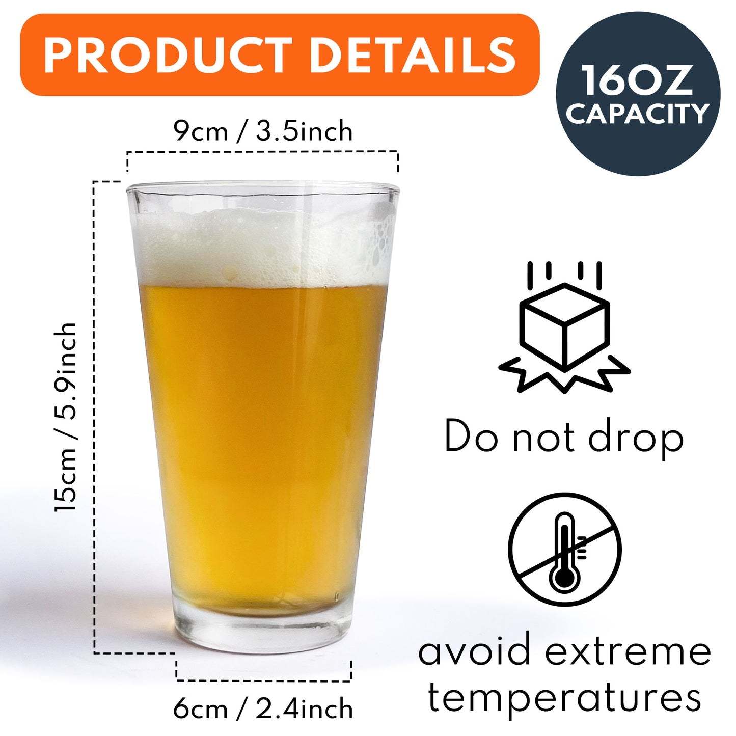 From The Reasons You Drink Father's Day Gifts For Dad - Personalized Beer Glass - SantaSocks